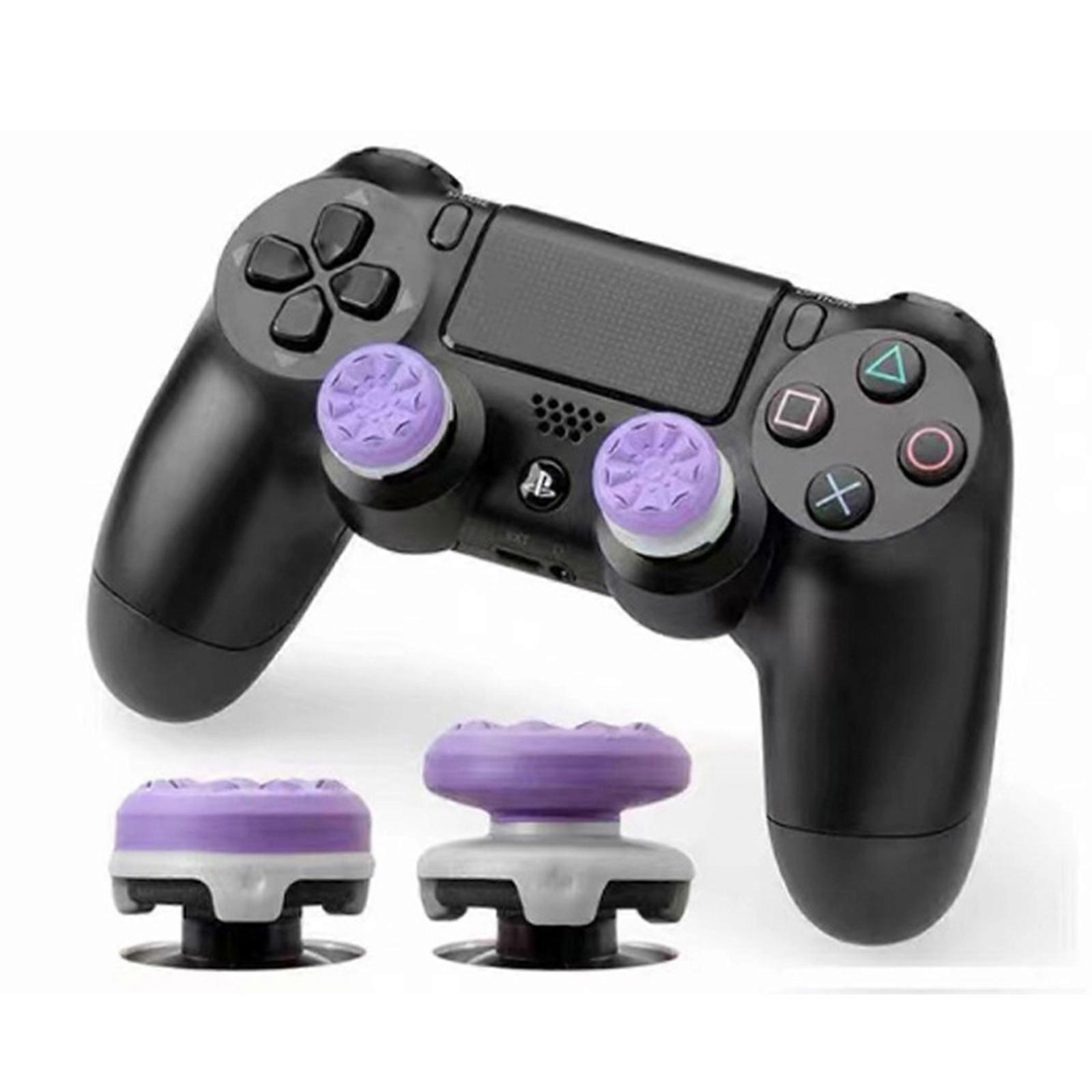 2pcs Joystick Griff für PS5 PS4 Controller, Silikon Daumen Griffe Kappen Abdeckung Analog Stick für Playstation 5, Playstation 4 Controller