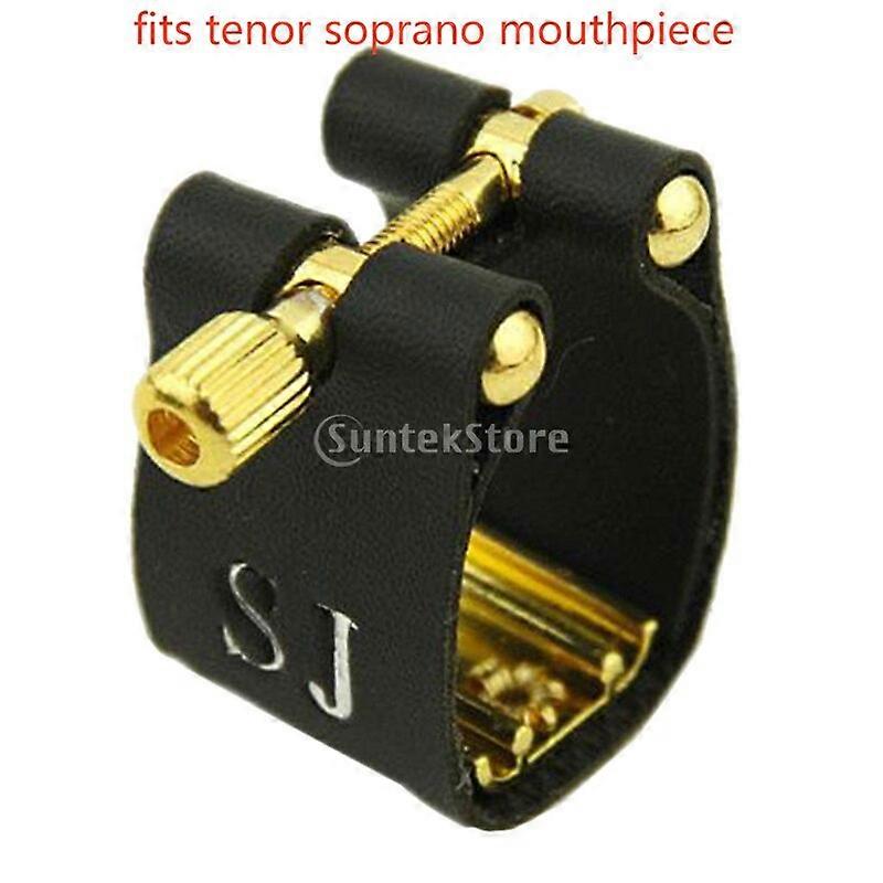 Saxophone Fastener Clip Alto Tenor Soprano Sax Ligatures Fastener Cap for Saxophone Clarinet Bakelite Mouthpiece