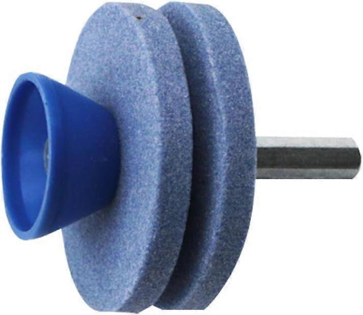 Lawn Mower Sharpener Versatile Blade Lawn Mower Abrasive Garden Tool Sharpener for Electric Drill Hand Drill