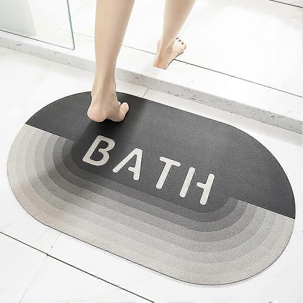 Super absorbent floor mat, ultra-thin bathroom carpet, waterproof bathroom mat, quick drying barrier floor carpet