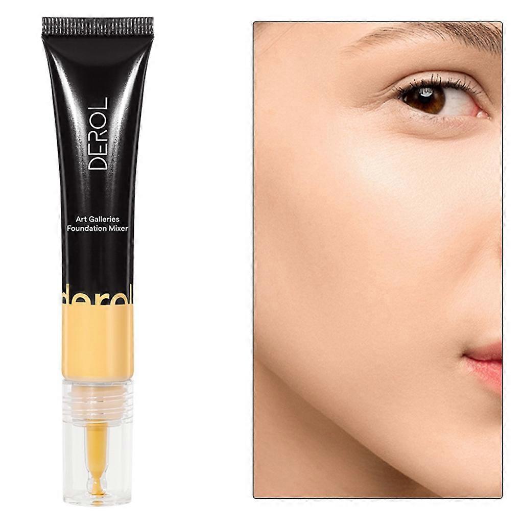 4 Colors Foundation Mixing Pigment Smooth and Light Blend Easily Cosmetic Tool