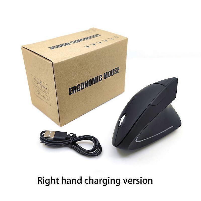Left Hand Right Hand Five Generation Vertical Wireless Mouse Ergonomic Rechargeable Upright Mouse