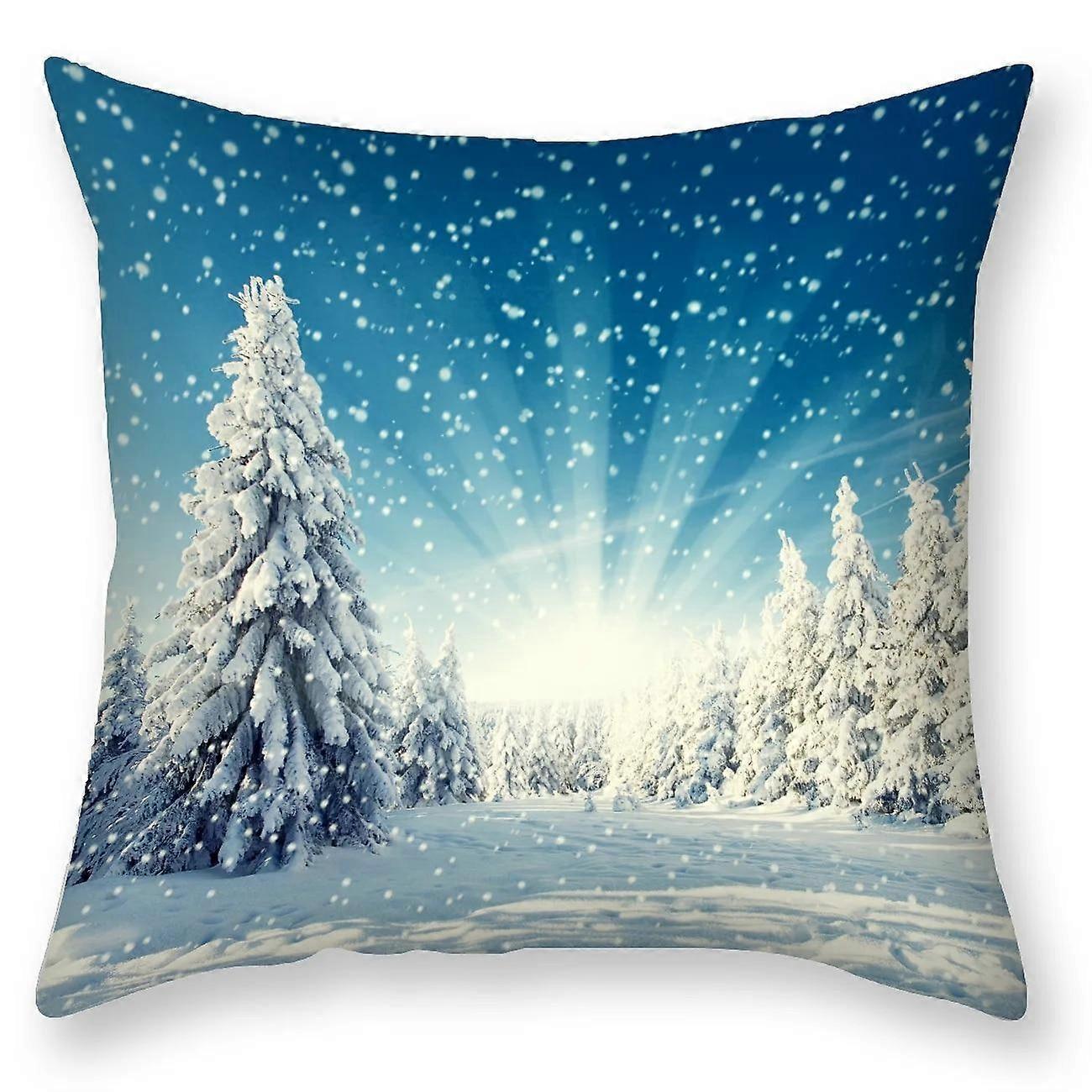 Tryck örngott Soffa Kuddfodral Design Stil -1127