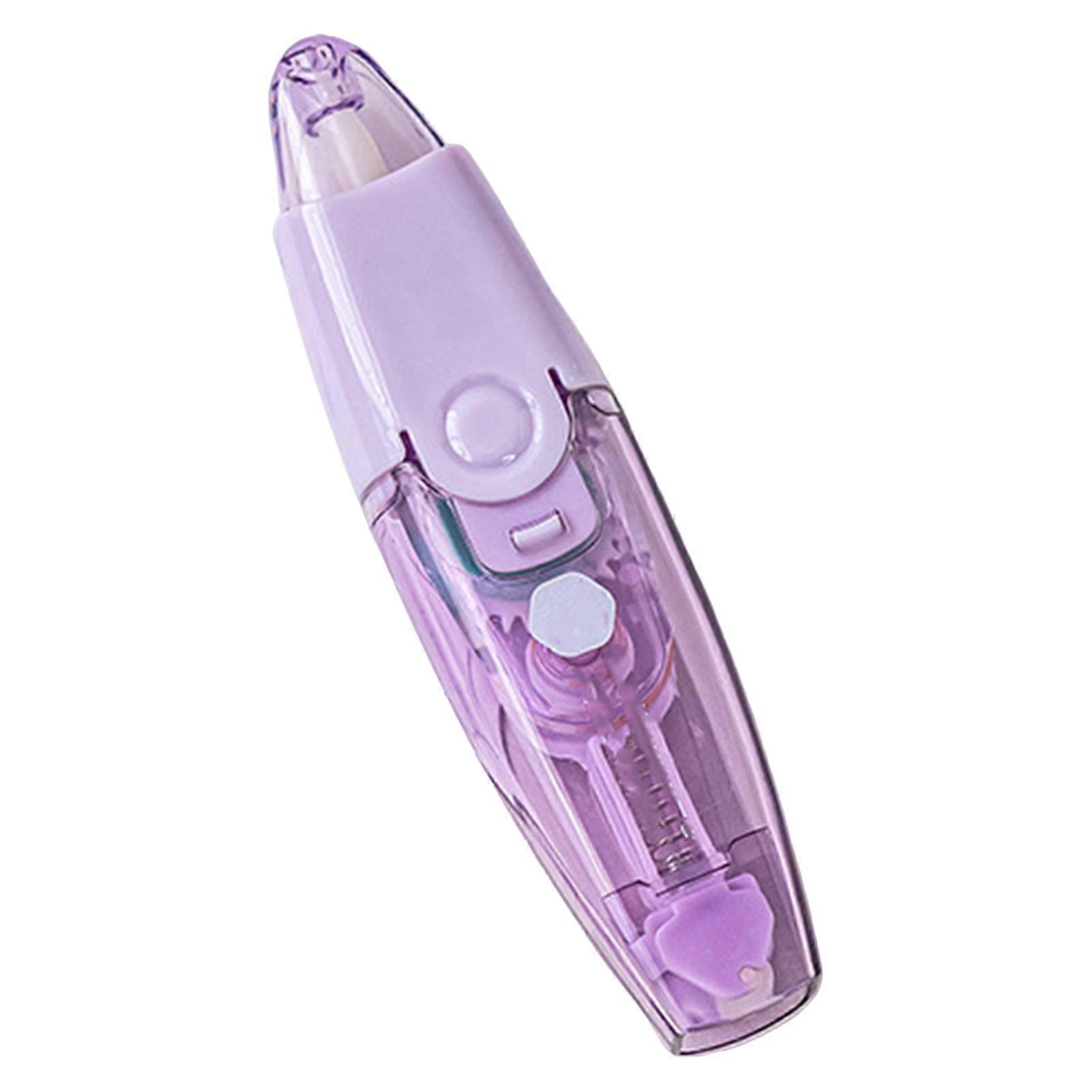 Double Sided Adhesive Pen Smooth Continuous Belt Transparent Great Stickiness Easy Use Comfortable Grip Sticky Stick Firmly Student Tool Homework Corr
