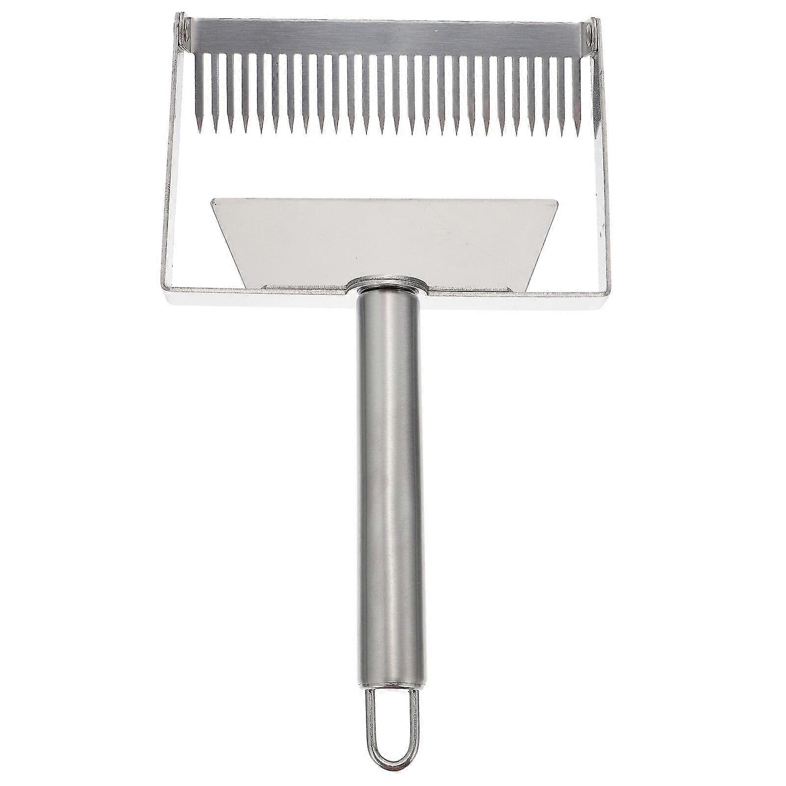 1pc Stainless Steel Honey Scraper Durable Honey Collector Beekeeping Tool Silver