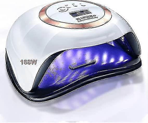 168w Uv Led Gel Nail Lamp Gel Polish Dryer Lamp 4 Timer Setting Auto Sensor