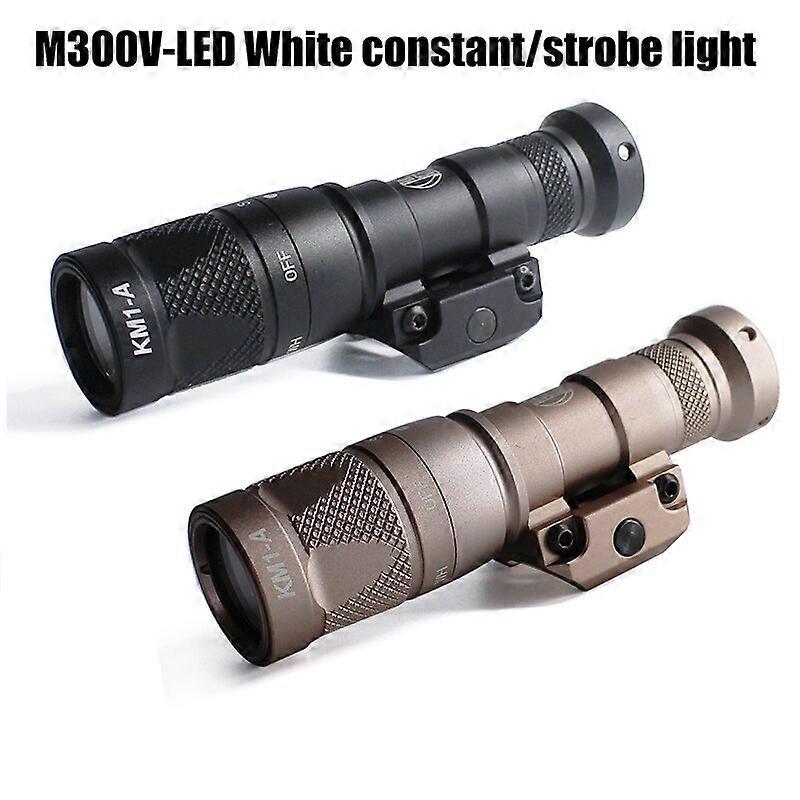 M300V Weapon Tactical Light White LED Light Switch 400 Lumens Output Constant Strobe Remote Light Switch Flashlight for Hunting
