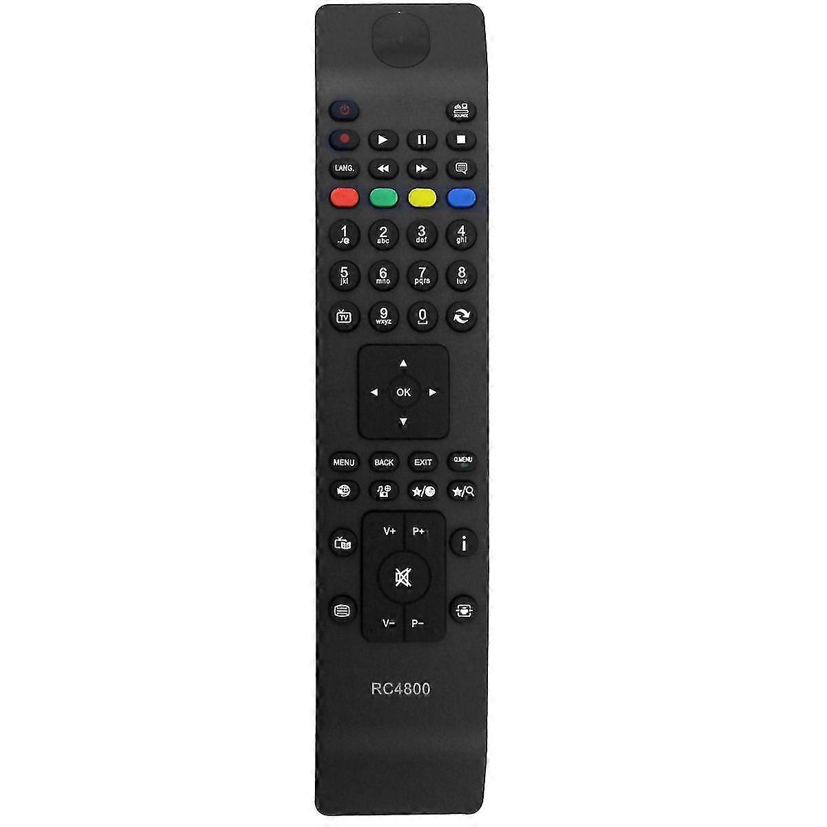 Replace RC4800 Remote Controller for TV Multi-Brand TV Remote