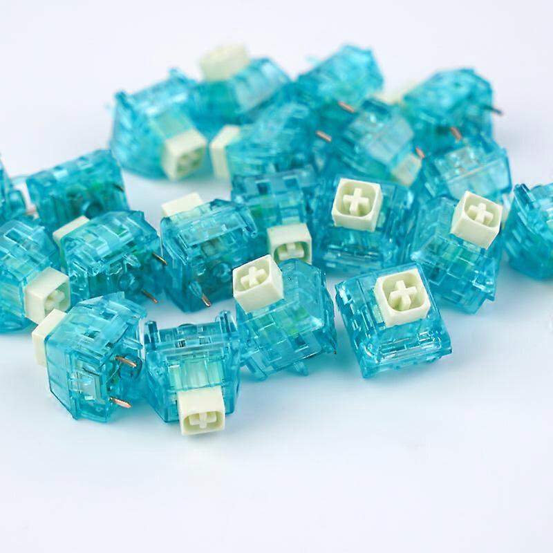 10/30/70 Pcs Kailh Box Summer Switch Ip54 Waterproof And Dustproof Clicky Feel For Mechanical Keyboard