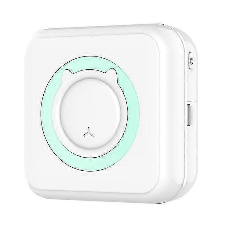 Mini Pocket Printer Wireless Inkless Pocket Printer Mini Label Printer with Thermal Paper