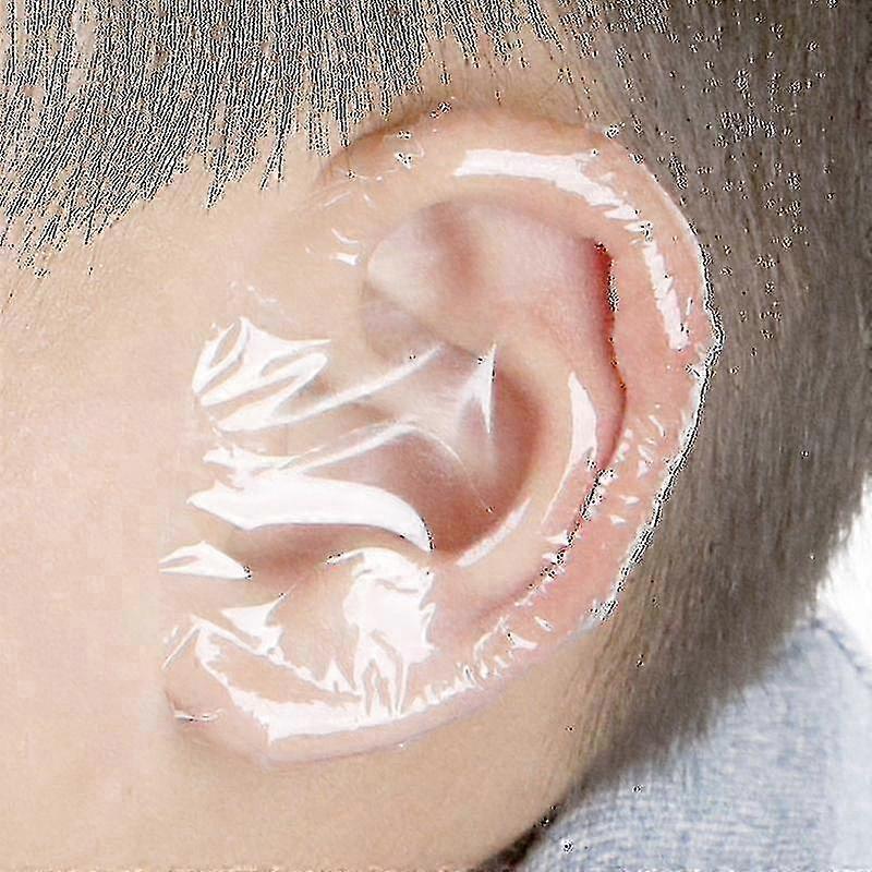 100pcs Waterproof Baby Ear Patches Baby Swimming Ear Patch Ear Guards
