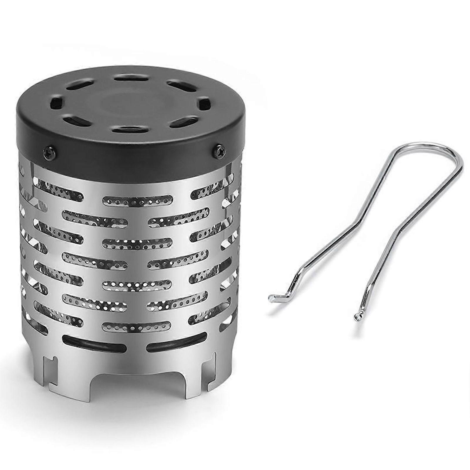 Portable Mini Camping Stove Cover Tent Heaters Heating Warmer With Handle Outdoor Warm Equipment for Backpacking