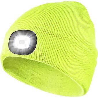 Tapa de lámpara de punto luminosa LED Tapa cálida Tapa de faro de carga exterior (amarillo)