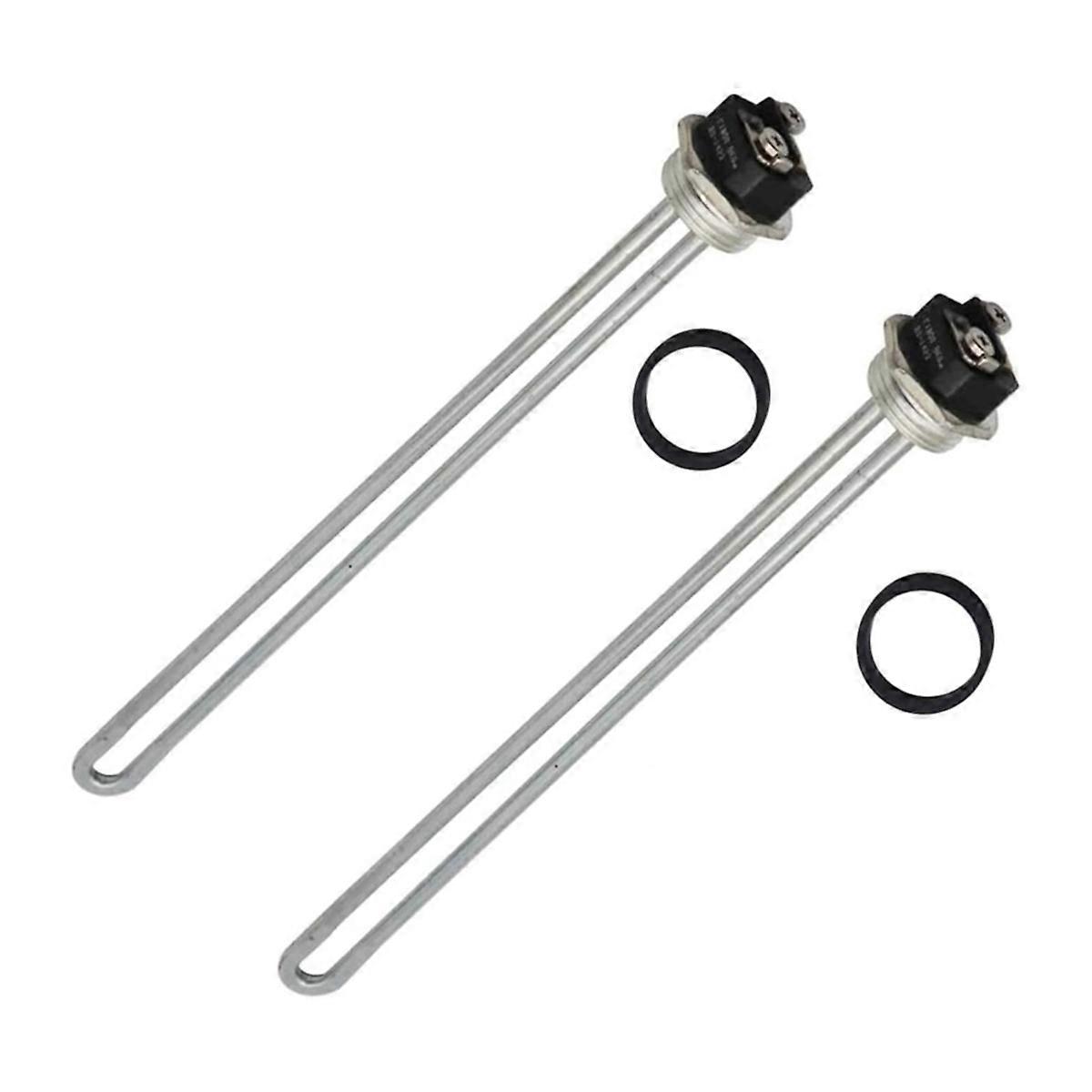 Water Heater Element, 4500W 240V, 2-Pack, High Watt Density, Fits Most Models of Dual Element Electric