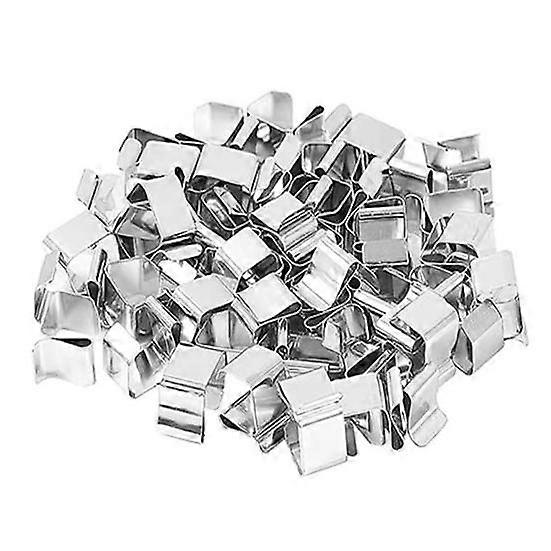 Fairy Duty Steel Light Clip Heavy 50Pcs Christmas Weather Resistant Easy to Install Outdoor