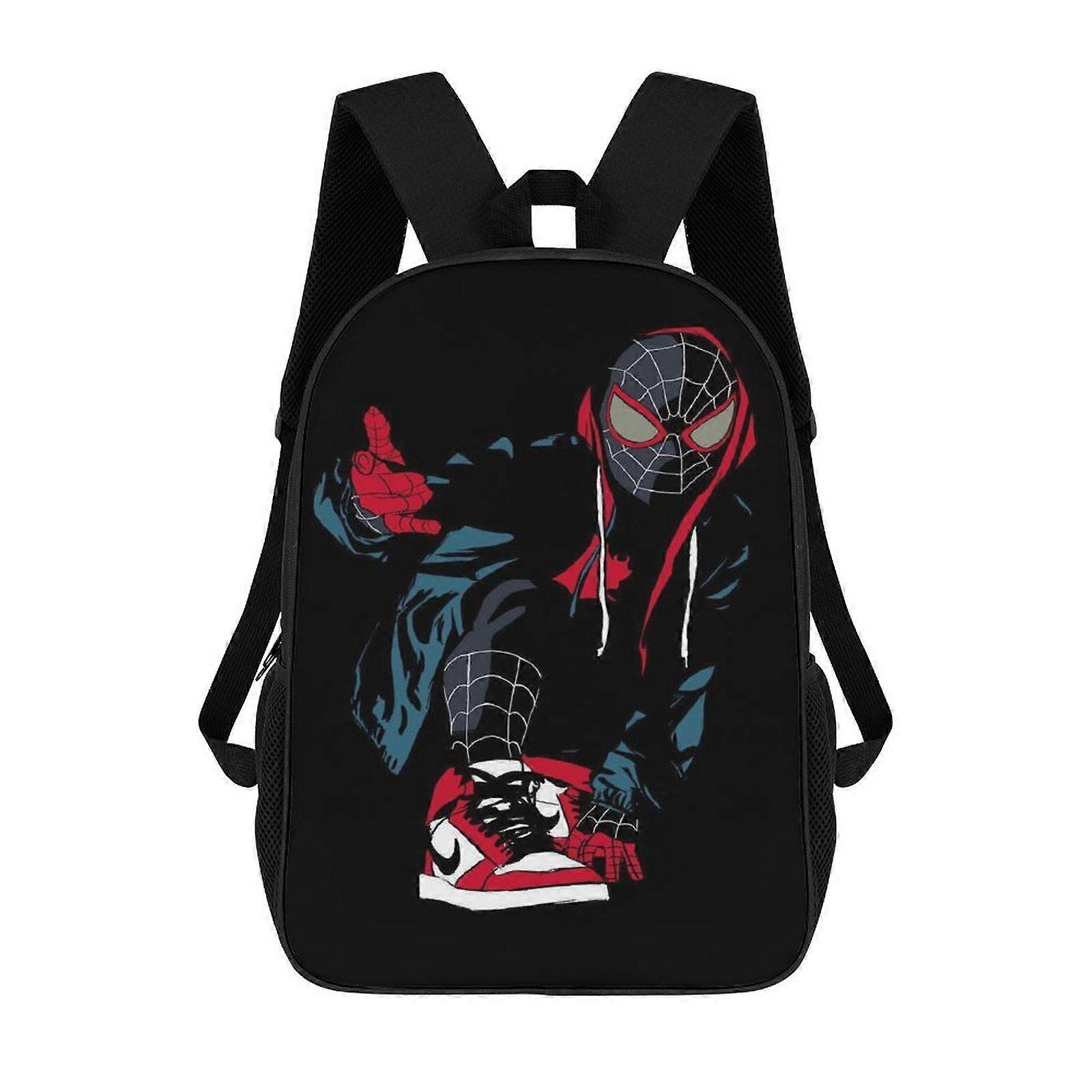 i2304 Miles Morales Backpack Shoulders DaypackBag Work Travel Classic Unisex Backpack kli2304