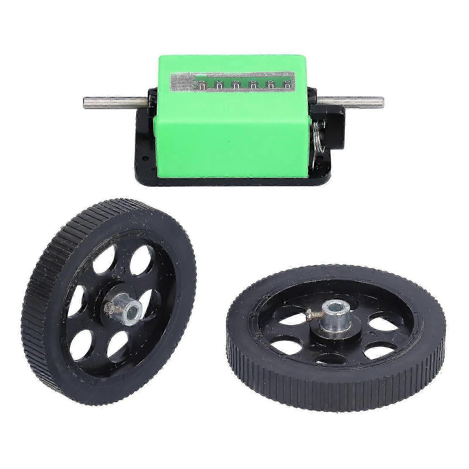 Jm316 Mechanical Length Counter 6-digit Rolling Meter, Range: 0-99,999.9 Meters