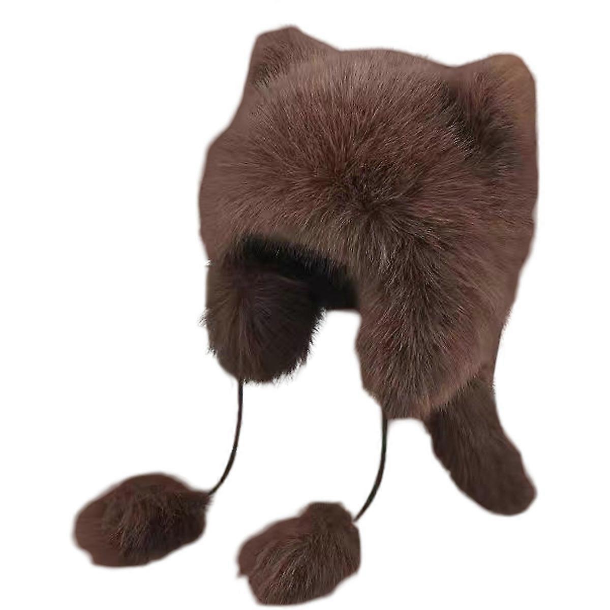 Chapeau femme, cache-oreilles, style Lei Feng, chaud, confortable