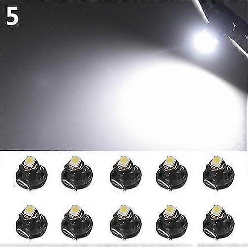10 stuks T4.2 12V LED-lamp Auto Instrument Dashboard Meter Paneel Lichten Lampen