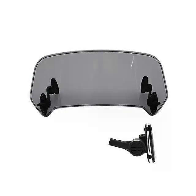 Universal Motorcycle Risen Adjustable Wind Screen Extension Windshield Spoiler Air Deflector Heightened Extender Modified Parts MAXP