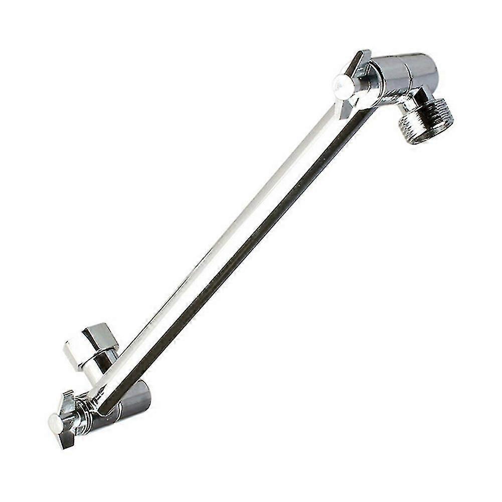 Copper Shower Head Extension Arm Adjustable Shower Arm compatible Bathroom
