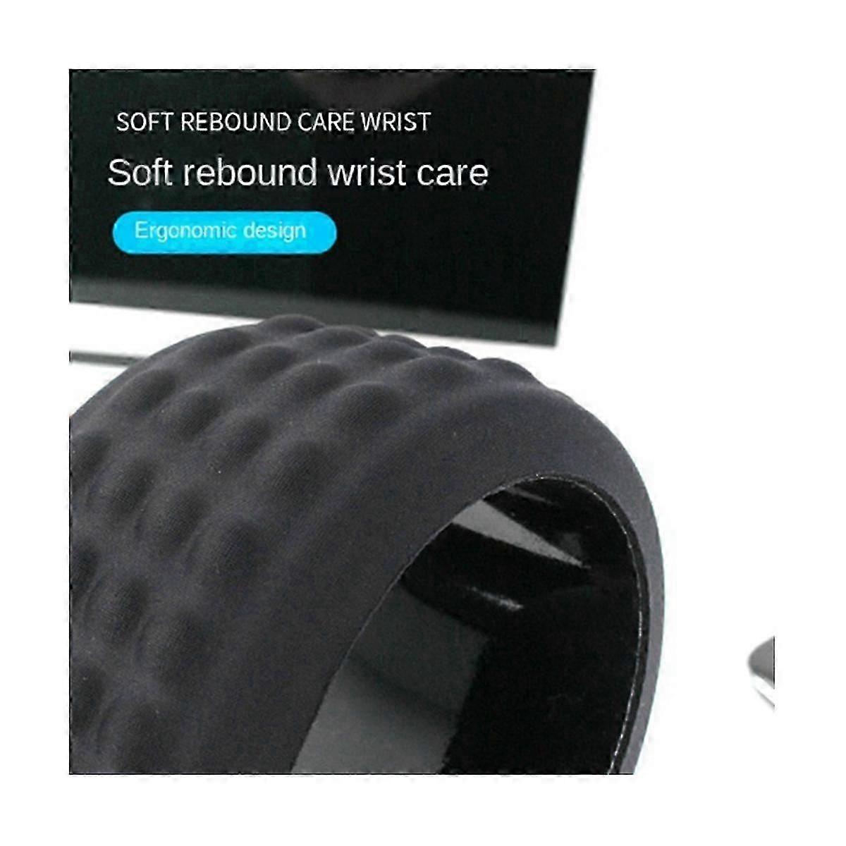 Mouse Wrist Pad Keyboard Silicone Wrist Rest Memory Foam Solid Color Mouse Pad Suitable compatible O