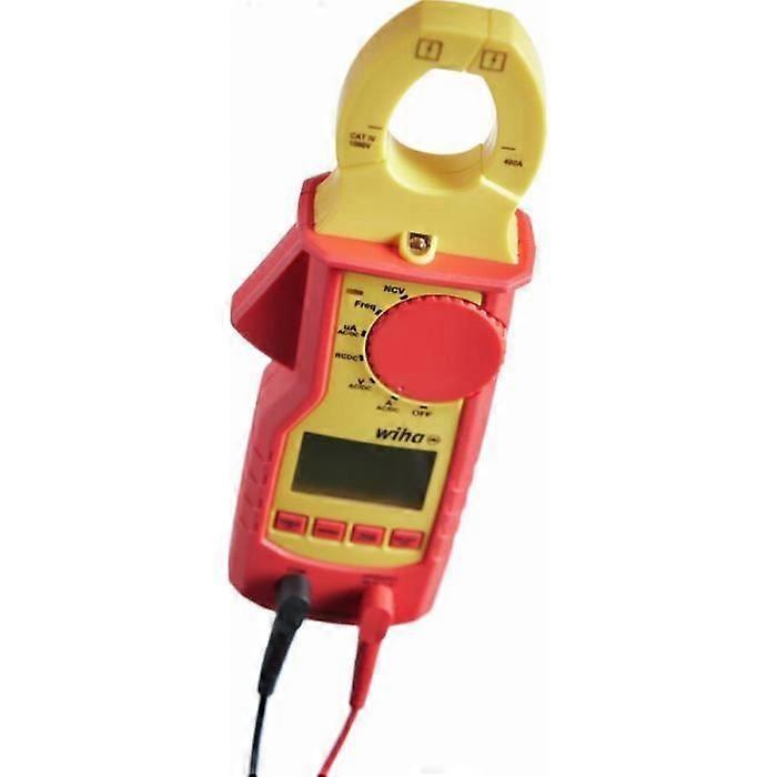 "WIHA Clamp Meter up to 1000 V AC Cat. IV + 2 AAA batteries included - 45219"