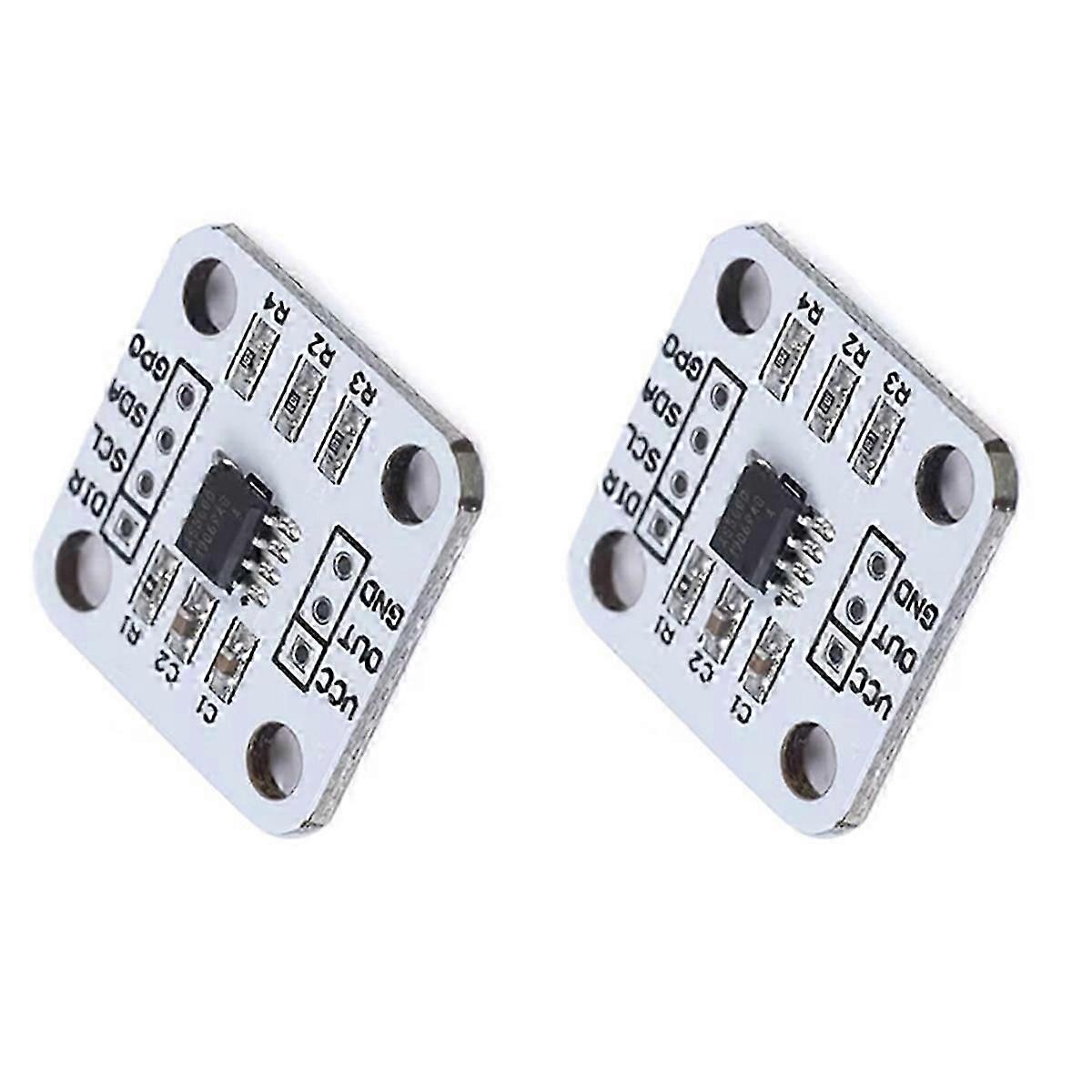 2Pcs AS5600 Magnetic Encoder Induction Angle Measurement Sensor Module 12bit High Precision