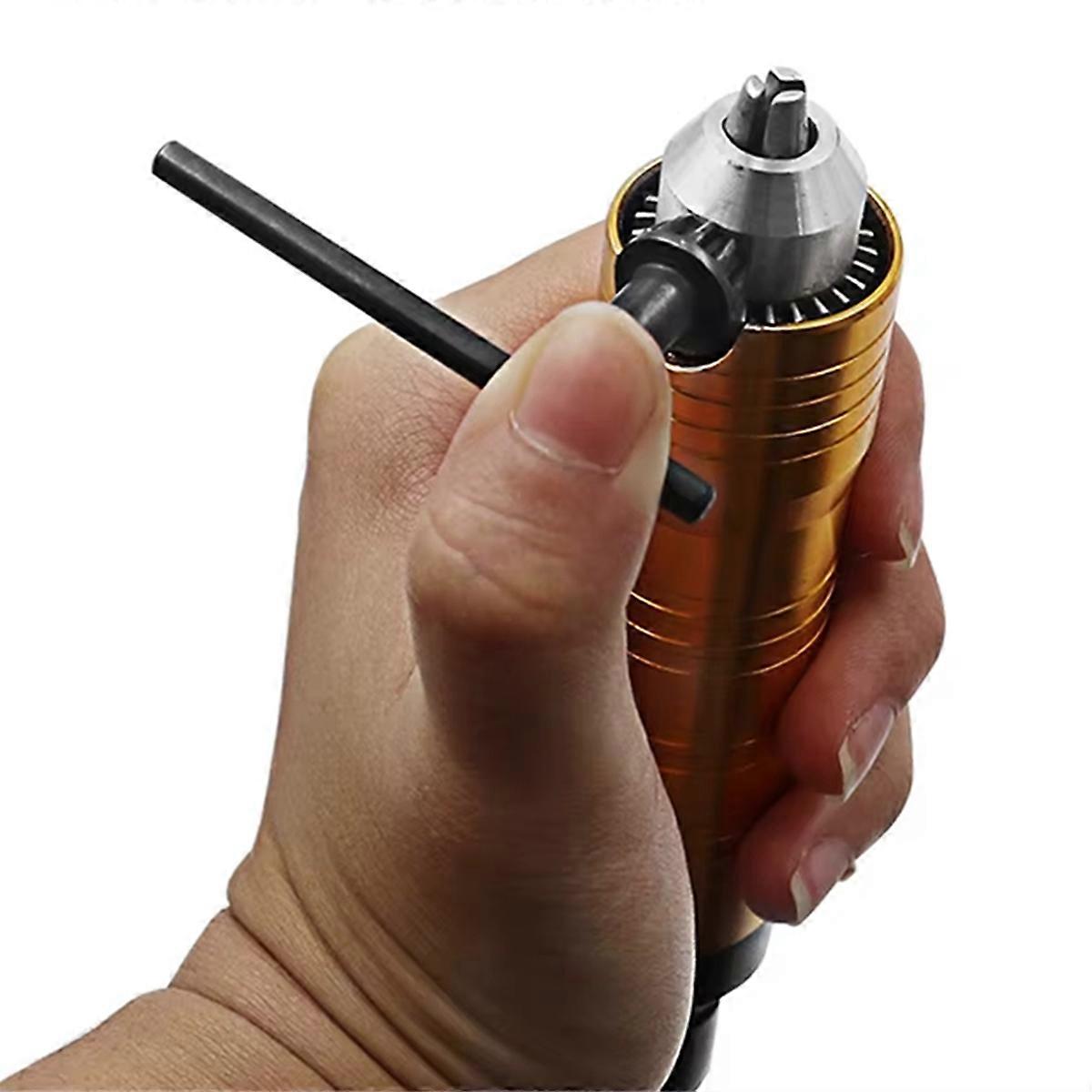 Chuck Handle Accessories Rotary Tool Suitable for Grinder Engraving Machine Micro-Type Drill Polishi