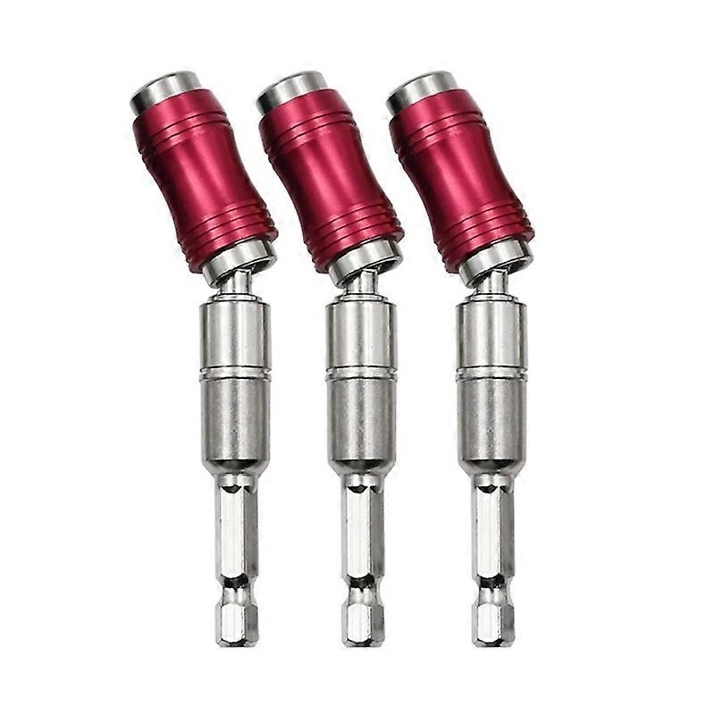 3Pcs Magnetic Pivot Drill Bit Holder, C