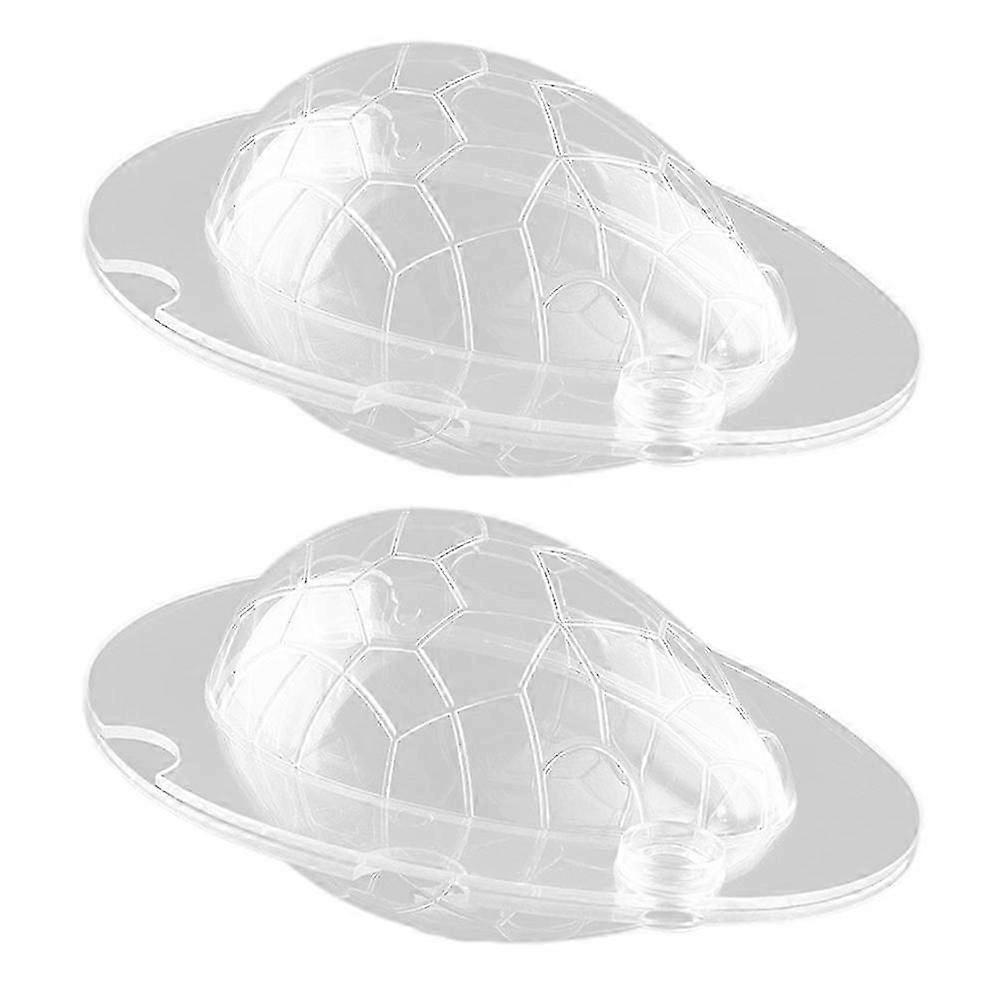 2pcs Easter Egg Mold Diy Plastic Mold Dinosaur Egg Maker Chocolate Mold