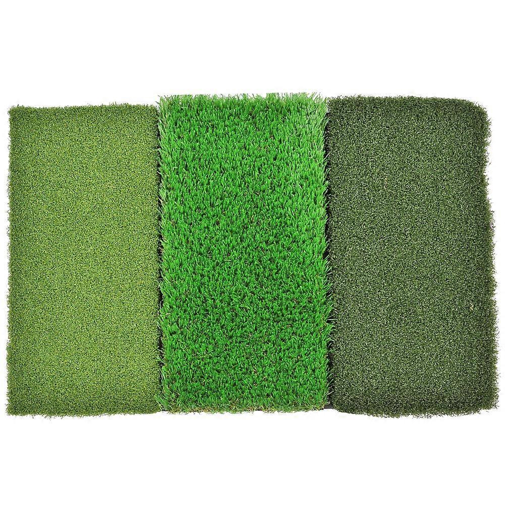 Folding Golf Hitting Grass Mat Cushion for Beginner Swing Training Practice Equipment