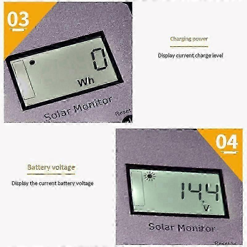 Suitable for MPPT with Bluetooth Series Solar Controller LCD Display