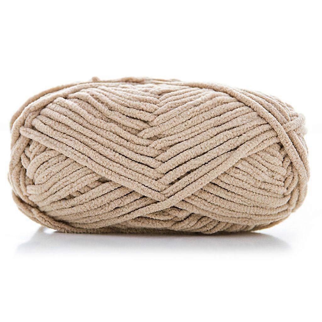 100克/球钩针线纱线甜美亮丽糖果色DIY坐垫婴儿玩具娃娃毛衣围巾手工编织线