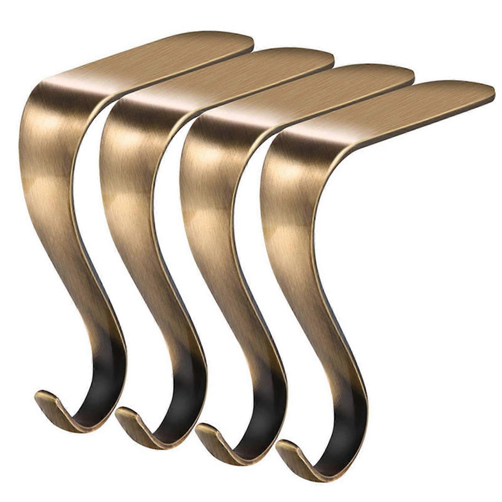 4 Set Wall Mounted Hooks Kitchen for and Bathroom Storage