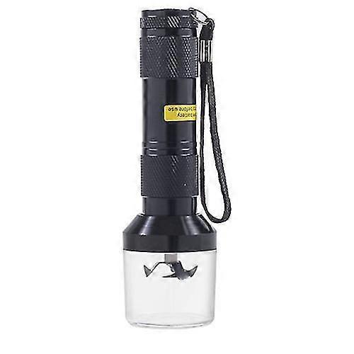 Electric Aluminium Herbs Leaf Flashlight Grinder Crusher Mull Pollinator Metal