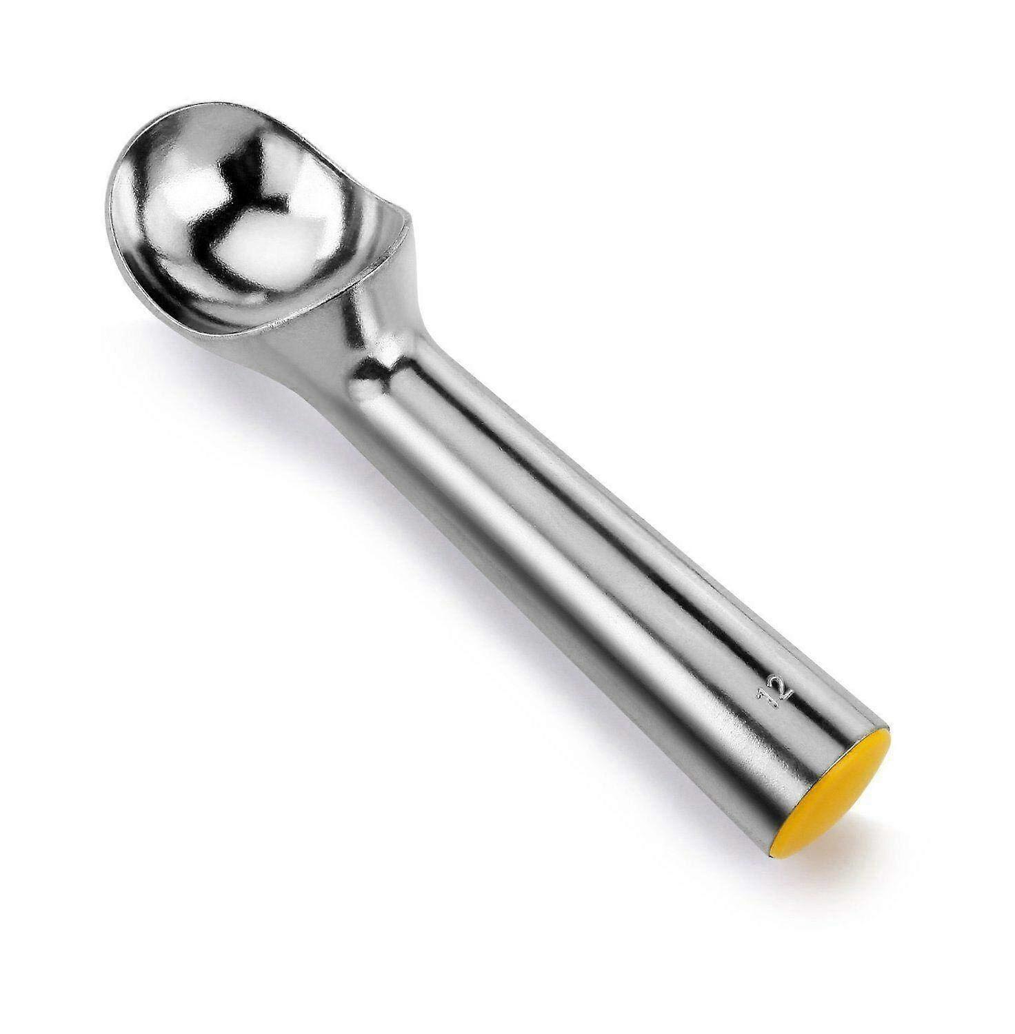 Onesource 3 Oz. (Ounce) Self-defrosting Ice Cream, Gelato, Sorbet Scoop, Scooper, Ice Cream Dipper, Cast Aluminum - Item Size 12 (As shown)