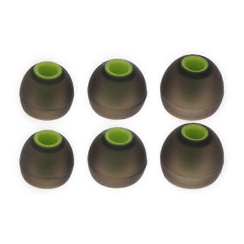 1Set Silicone Buds Embouts Oreillettes Double Couleur Écouteurs Souple Caoutchouc Flexible Embouts