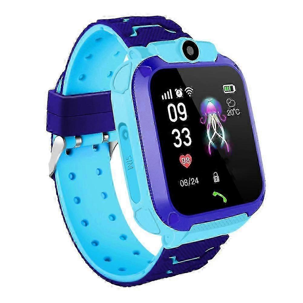 Kids 4G GPS Smart Watch with Video Call & SOS - IP67 Waterproof Children’s Tracker Camera & Learning Games_MM2
