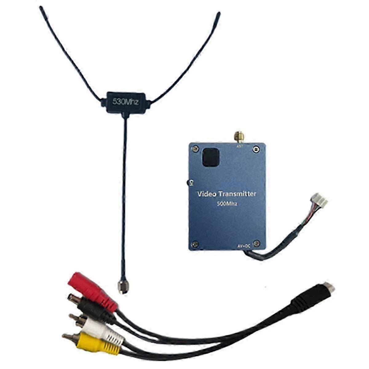 520Mhz 20km FPV Video Transmitter 2W VTX 8 Channels Analog Wireless Transmission