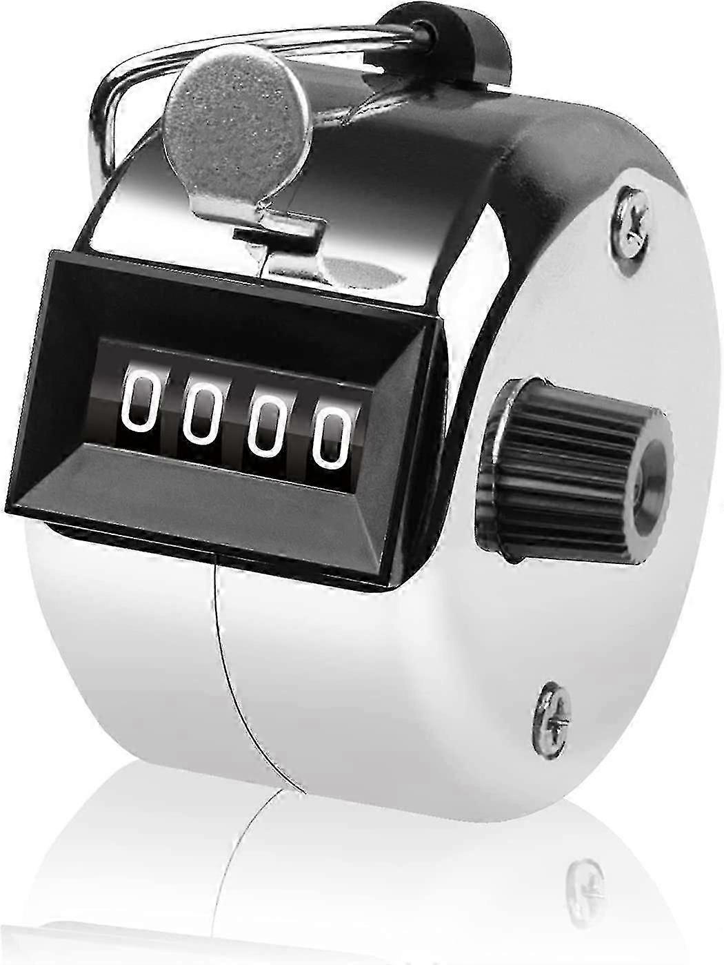Click Counter 4 Digits - Metal Manual Counter - Clicker For Counting, Marking Golf