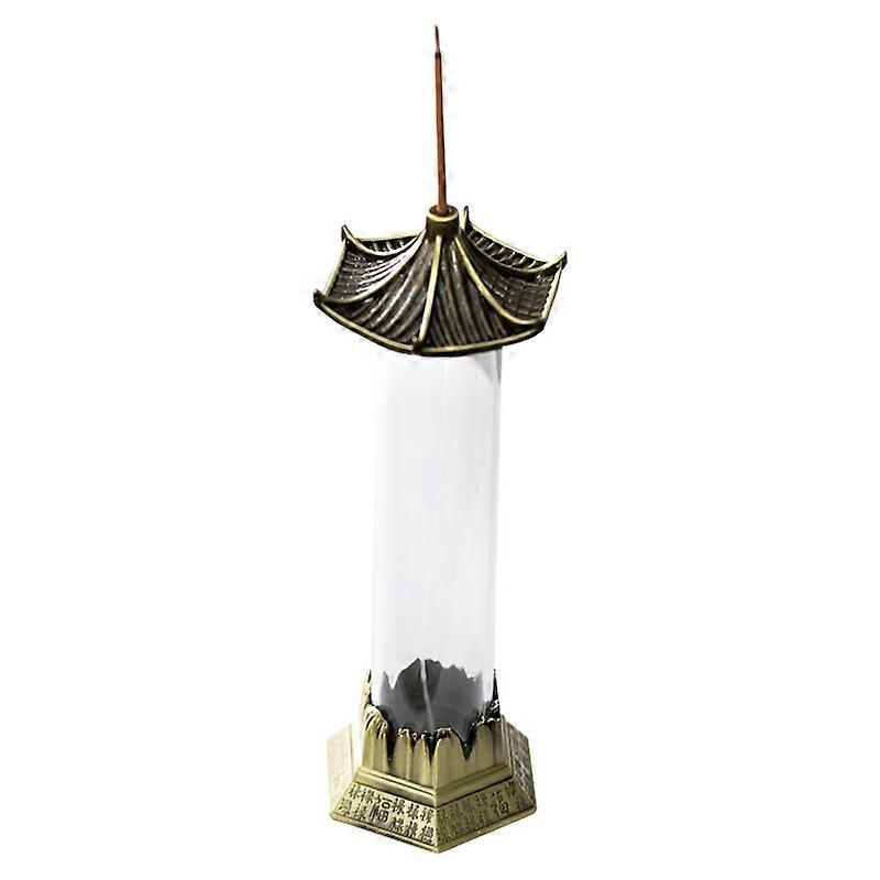 Creative Pagoda Stick Incense Holder Transparent Aromatherapy Burner Hexagonal Pavilion Incense Burner Home Decor