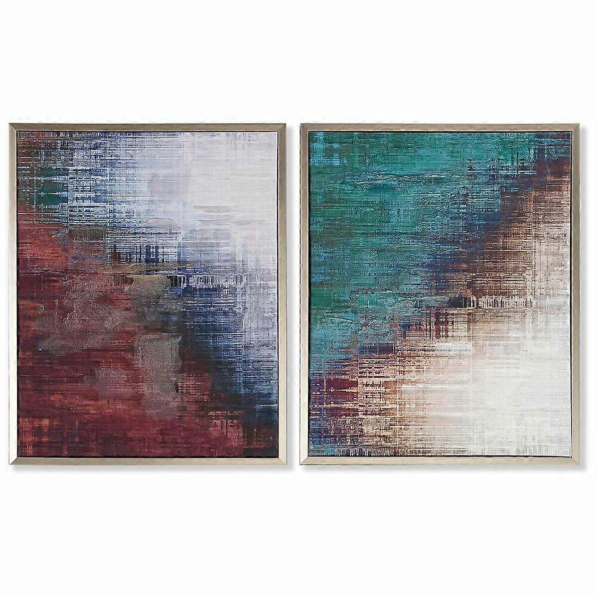 Canvas DKD Home Decor polystyrene canvas 43 x 2.5 x 53 cm