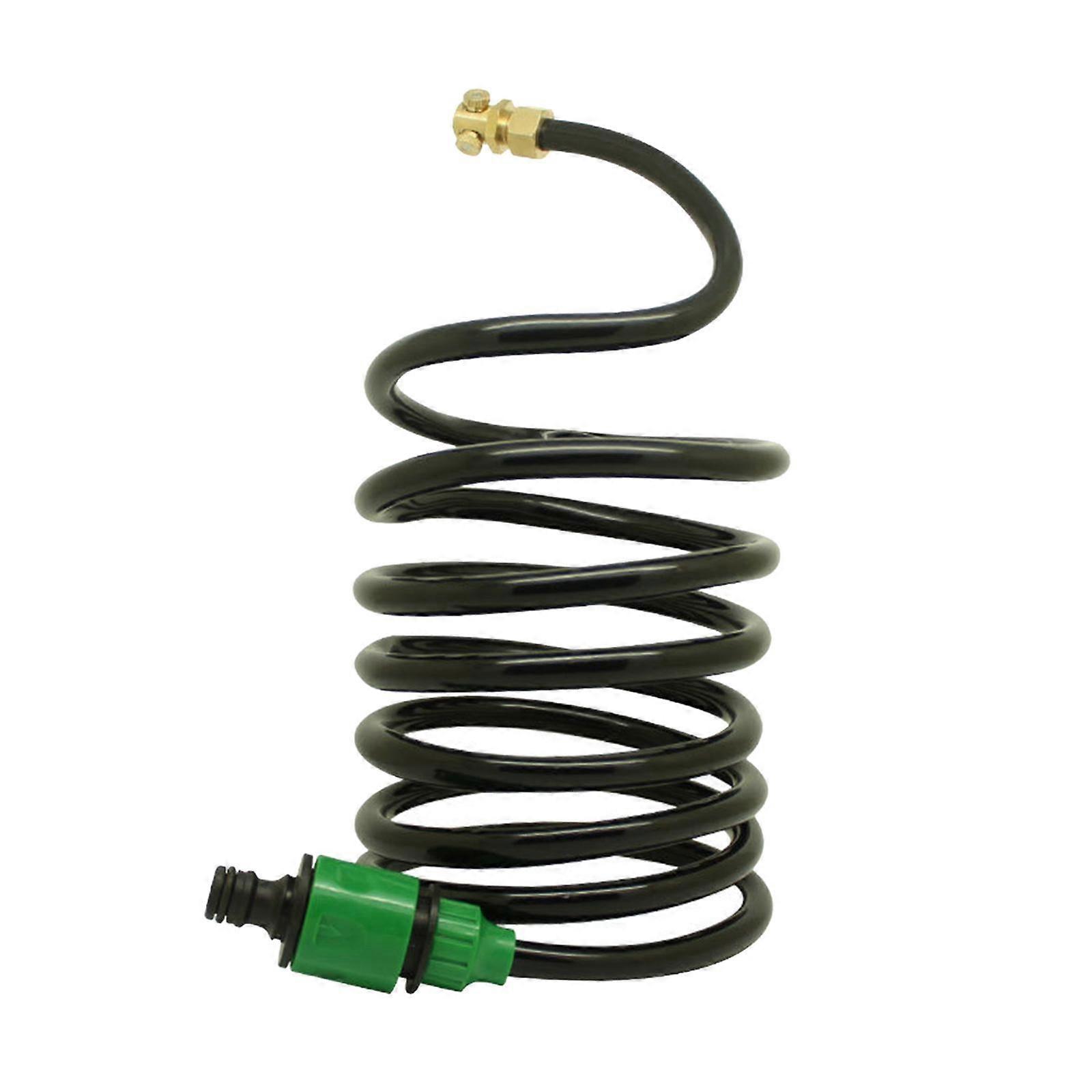 Mangueira de água externa flexível do tubo do plutônio com conector e bocal para L/min
