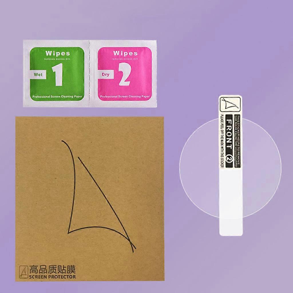 Screen Protector Fit for -Galaxy watch4 40/42/44/46mm Smartwatch Coverage Anti-Bubble High Definition Clear Film