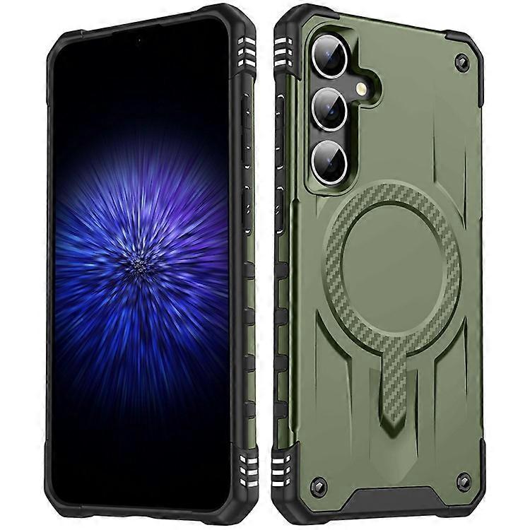 Bulk Purchasing Compatible For Samsung Galaxy S25+ / S24+ Case Compatible with MagSafe Shockproof PC + TPU Phone Cover