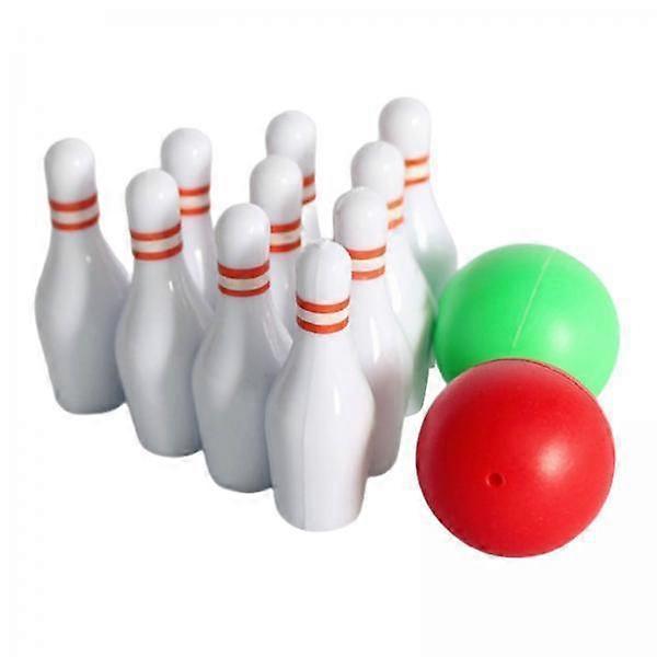 Miniature Bowling Ball Game Set for Dollhouses - Interactive Toy
