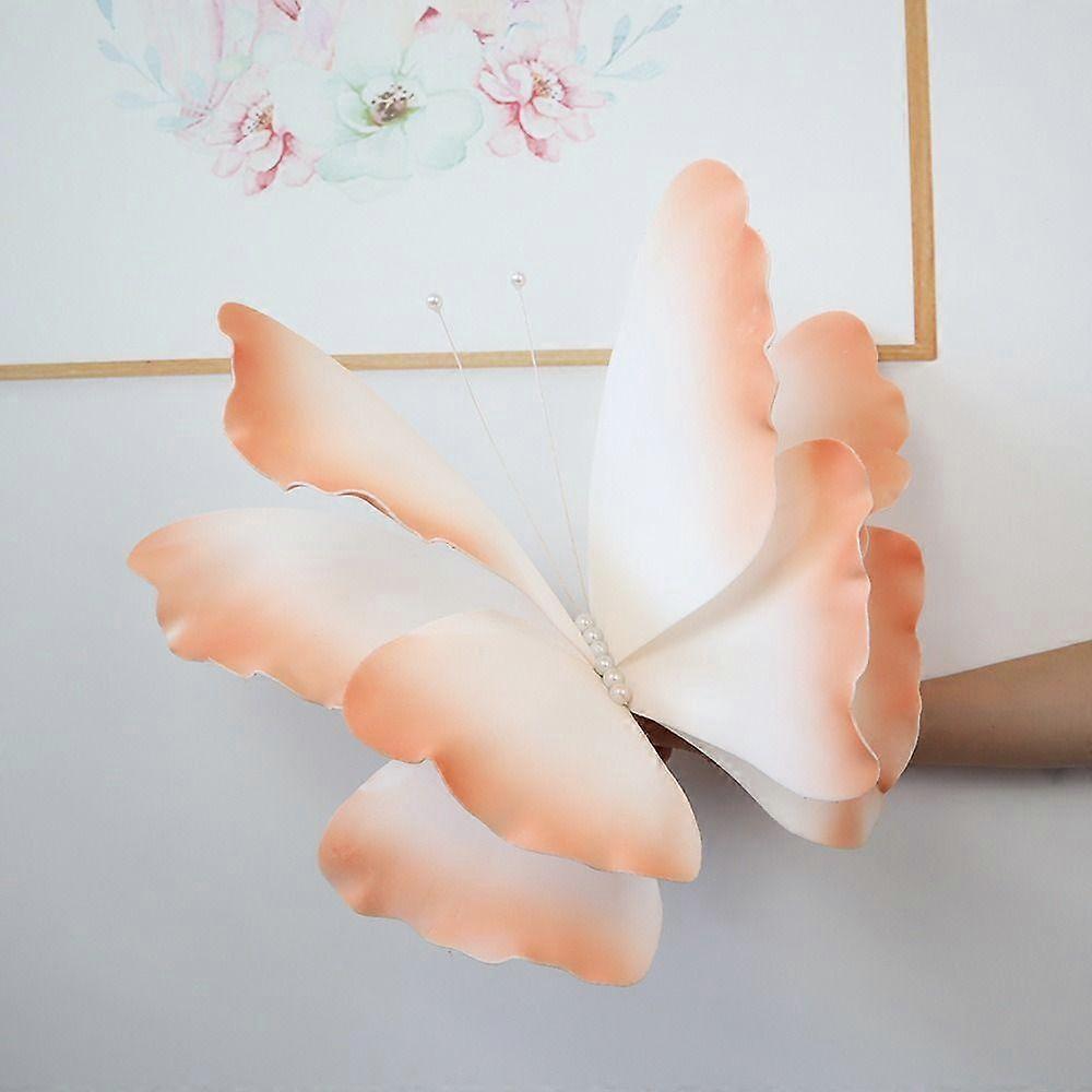 50cm Simulated Fake Butterfly Gradient 3D PE Butterfly New Giant Crepe Paper Butterfly
