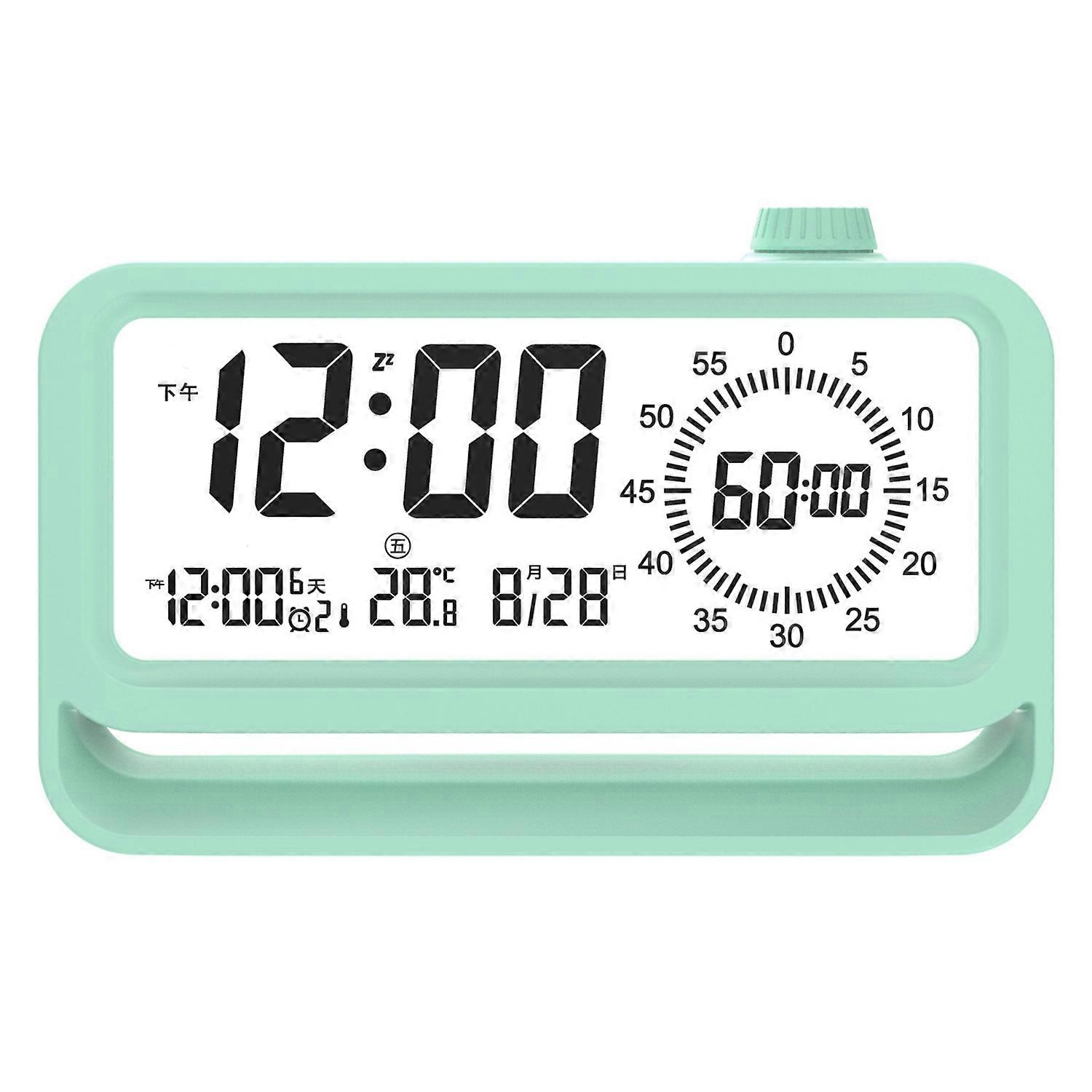 Digitaler Wecker mit visuellem Timer 3 Helligkeitsstufen Countdown LCD-Zeiterinnerung (keine Batterie)
