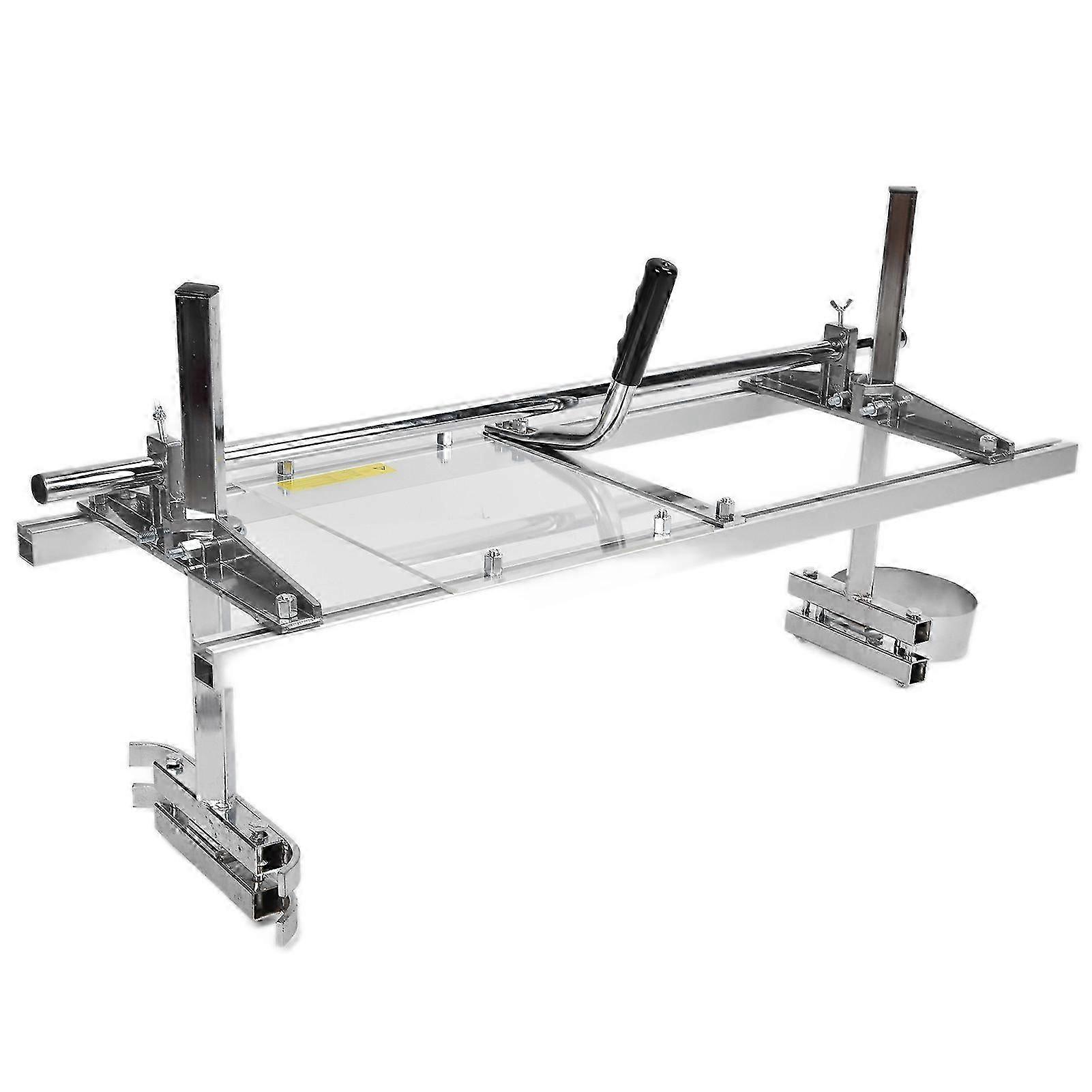 Chainsaw Mill 36in Portable Rail Guide System Metal Planking Milling Bar Sawmill